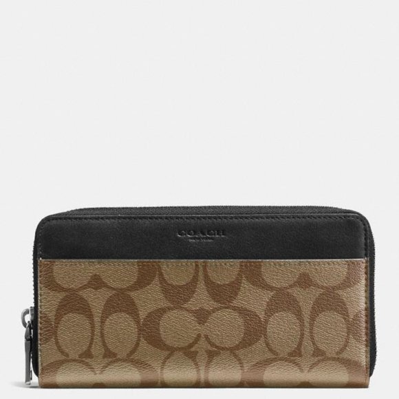 Signature Canvas Accordion Wallet - Picture 1 of 4